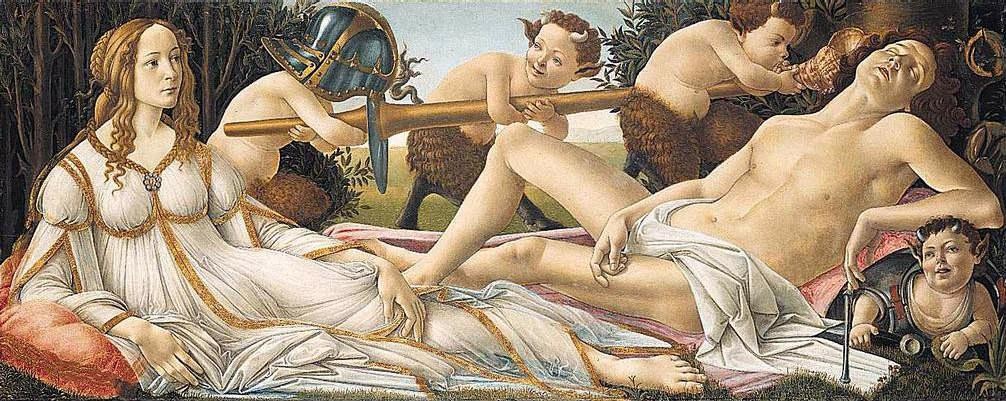 Sandro Botticelli Venus and Mars